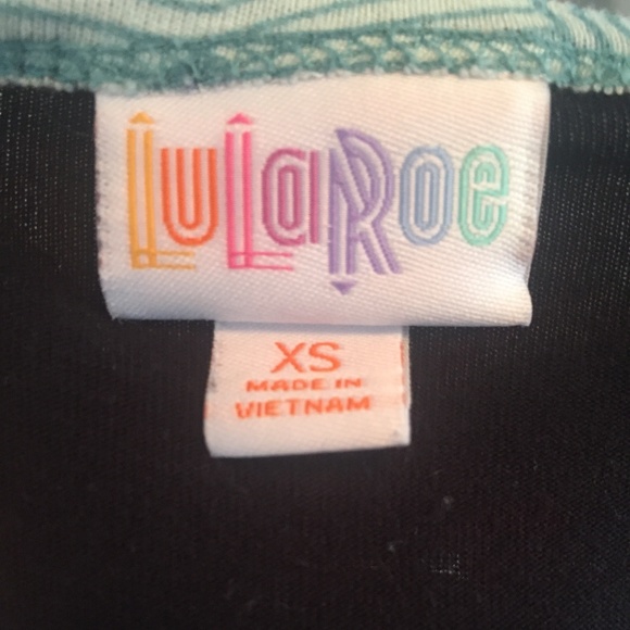 Lularoe Aztec Randy Baseball Tee - Picture 4 of 4